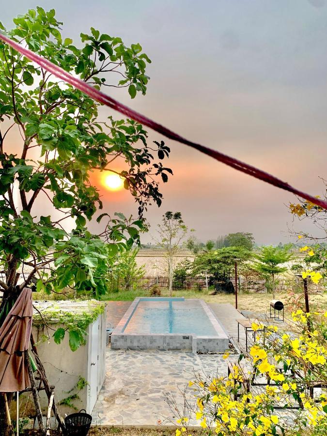 Rang Robin Farmstay For 4 With Pool Ban Wang Muang Экстерьер фото