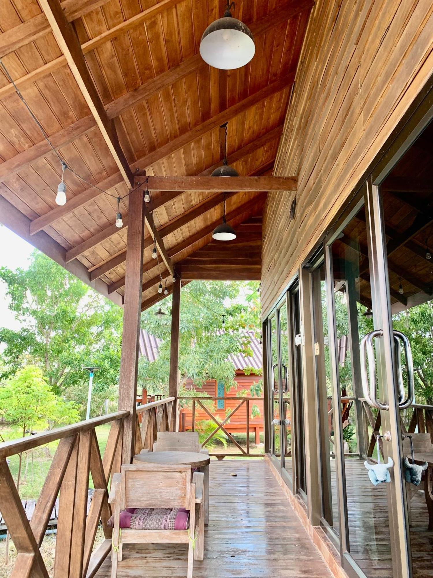 Rang Robin Farmstay For 4 With Pool Ban Wang Muang Экстерьер фото